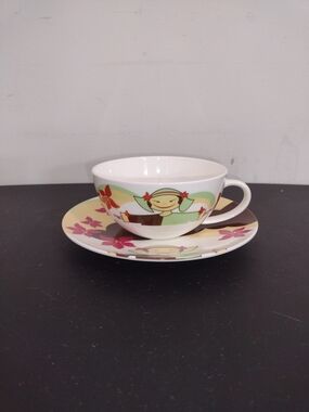 Porcelain Ritzenhoff Tea Cup and Saucer